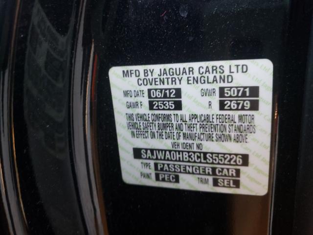 2012 JAGUAR XF PORTFOL SAJWA0HB3CLS55226
