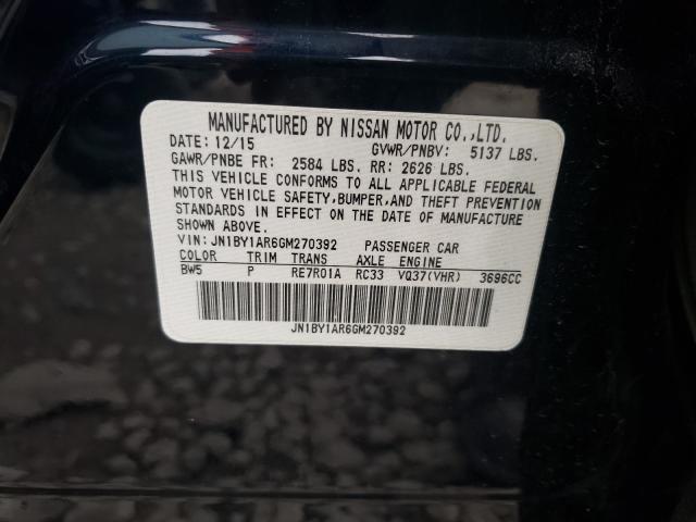 2016 INFINITI Q70 3.7 JN1BY1AR6GM270392