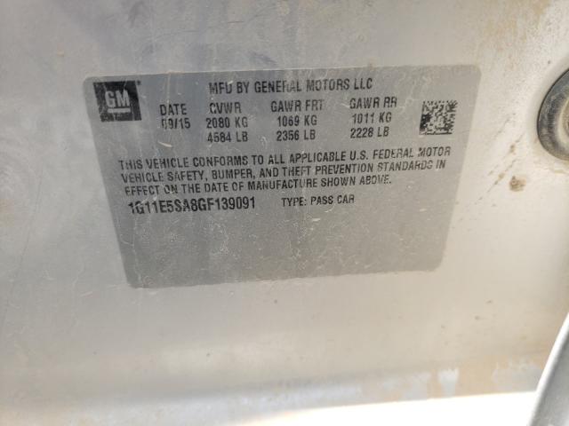 2016 CHEVROLET MALIBU LIM 1G11E5SA8GF139091