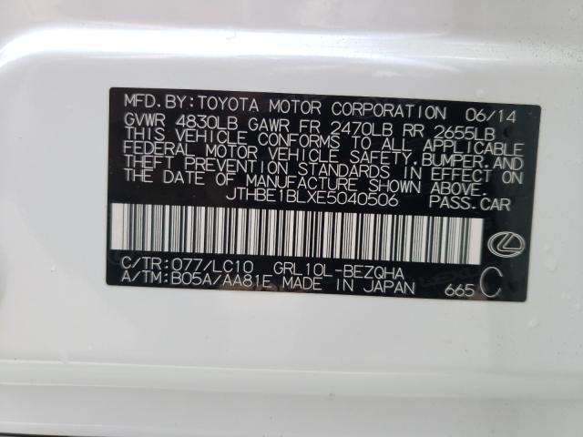 2014 LEXUS GS 350 JTHBE1BLXE5040506