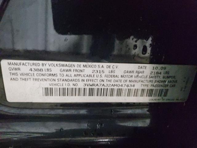 2010 VOLKSWAGEN JETTA WOLF 3VWRA7AJ2AM047434