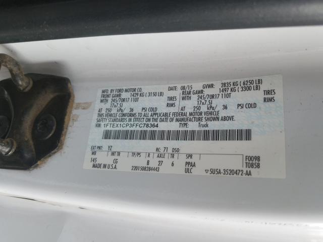 2015 FORD F150 SUPER - 1FTEX1CP3FFC78364