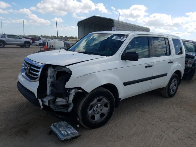 2014 HONDA PILOT LX 5FNYF3H22EB012331