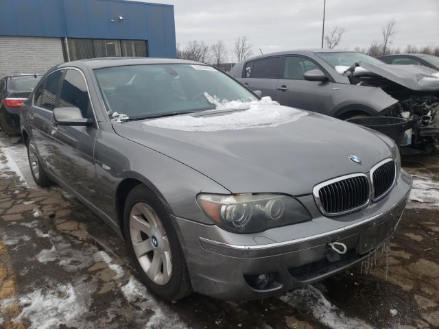 Salvage cars for sale from Copart Woodhaven, MI: 2007 BMW 750I