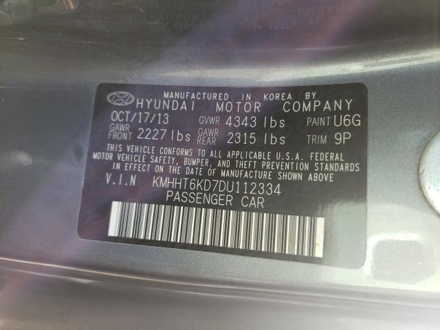 2013 HYUNDAI GENESIS CO KMHHT6KD7DU112334