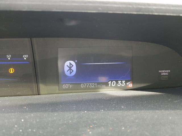 2013 HONDA CIVIC HYBR 19XFB4F29DE000693