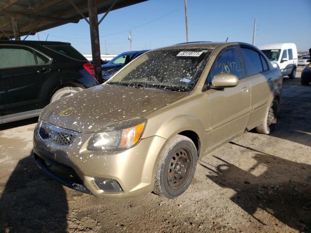 2011 KIA RIO BASE KNADH4A34B6729920