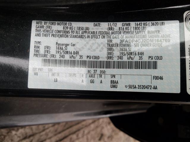 2013 FORD FIESTA TIT 3FADP4CJ2DM164769