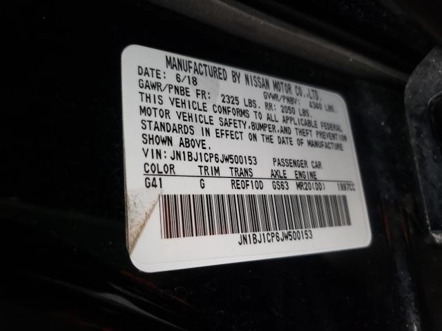 2018 NISSAN ROGUE SPOR JN1BJ1CP6JW500153