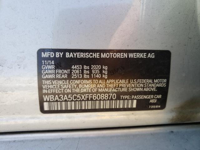2015 BMW 328 I WBA3A5C5XFF608870