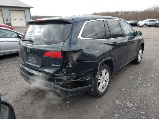 2016 HONDA PILOT LX 5FNYF6H14GB010737
