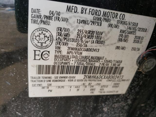 2010 FORD FLEX 2FMHK6DCXABD02413