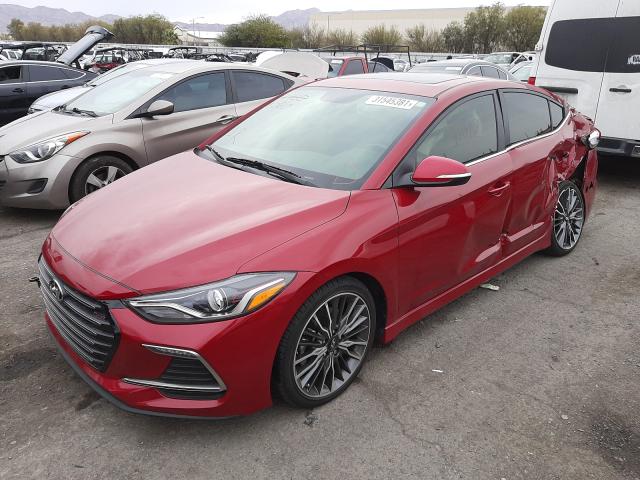 2018 HYUNDAI ELANTRA SP KMHD04LB7JU627287