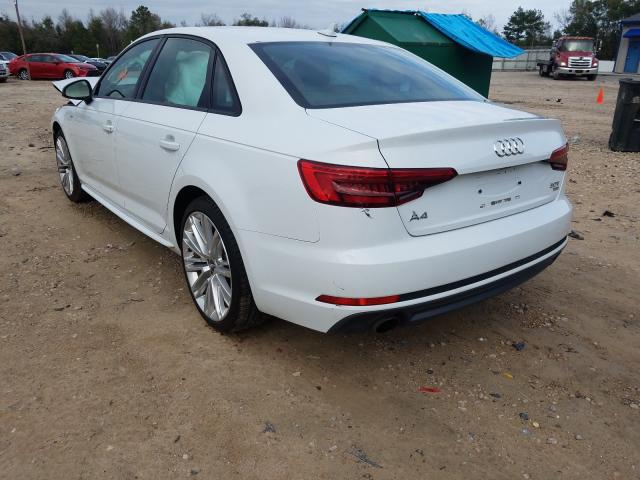 2017 AUDI A4 ULTRA P WAUKMAF45HN050627