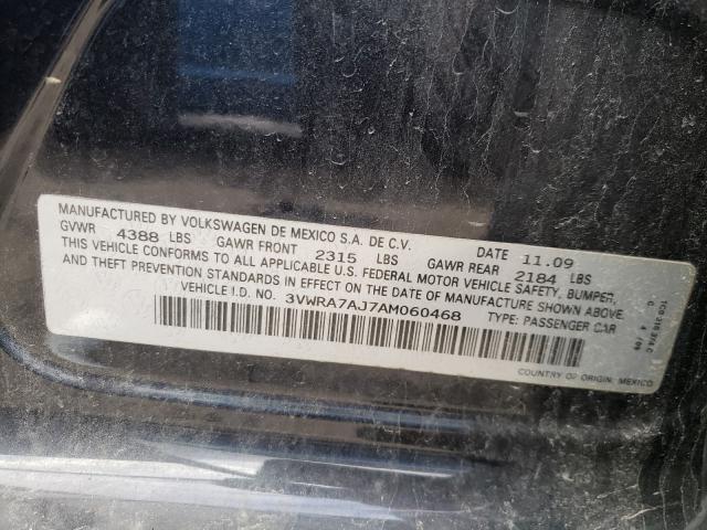 2010 VOLKSWAGEN JETTA WOLF 3VWRA7AJ7AM060468