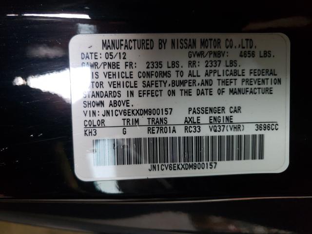 2013 INFINITI G37 JOURNE JN1CV6EKXDM900157