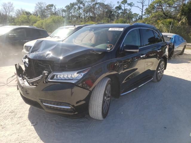2016 ACURA MDX TECHNO 5FRYD3H4XGB006530