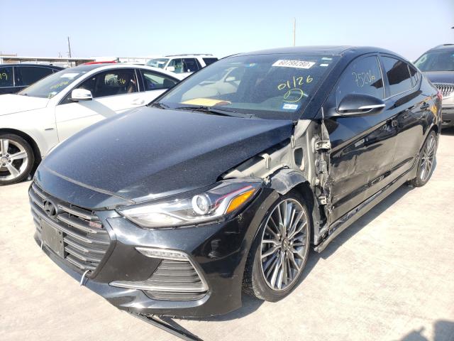 2017 HYUNDAI ELANTRA SP KMHD04LB4HU331072