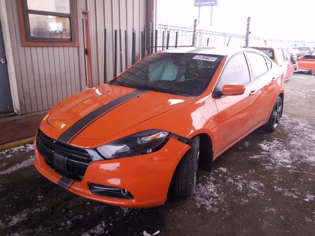 2014 DODGE DART GT 1C3CDFEB2ED707362