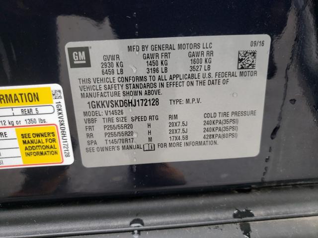 2017 GMC ACADIA LIM 1GKKVSKD6HJ172128