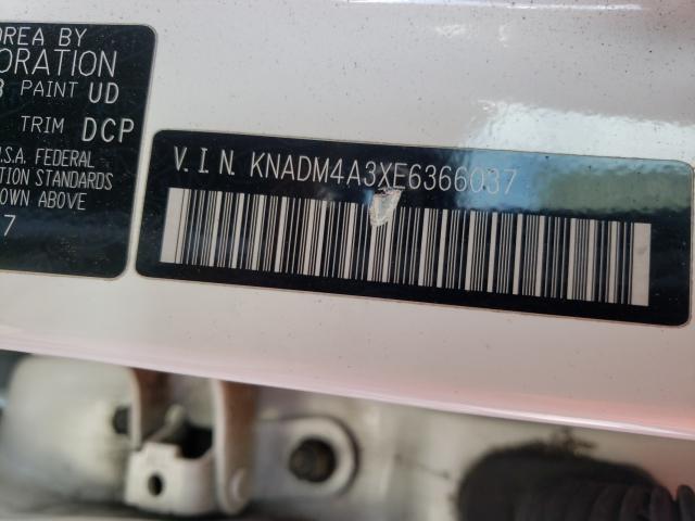 2014 KIA RIO KNADM4A3XE6366037