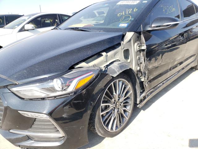 2017 HYUNDAI ELANTRA SP KMHD04LB4HU331072