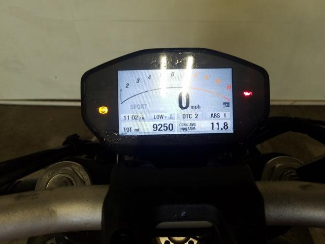 2016 DUCATI MONSTER 12 ZDM1RBSV4GB017272