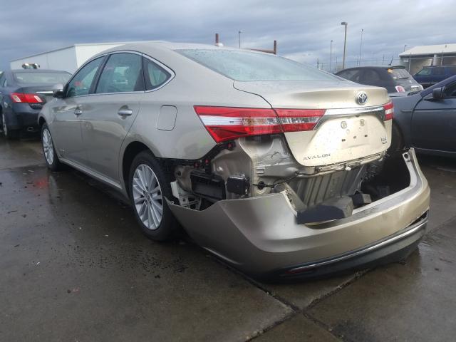 2013 TOYOTA AVALON HYB 4T1BD1EB3DU016877