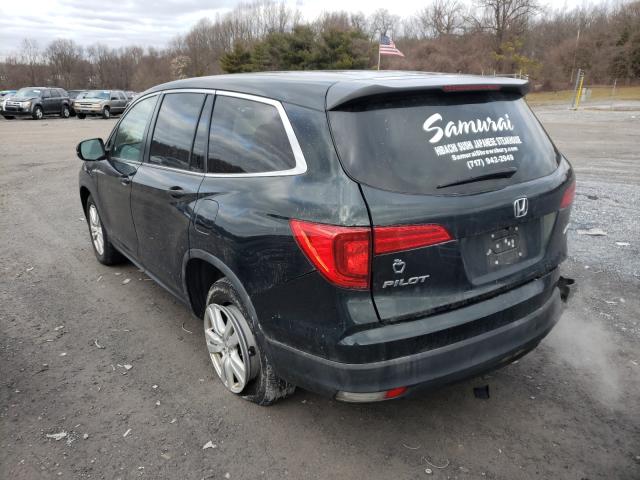 2016 HONDA PILOT LX 5FNYF6H14GB010737
