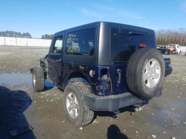2013 JEEP WRANGLER S 1C4AJWAG8DL516210