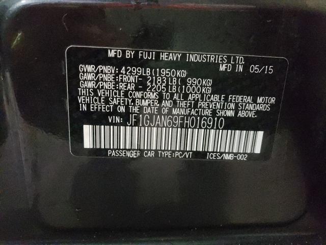 2015 SUBARU IMPREZA LI JF1GJAN69FH016910