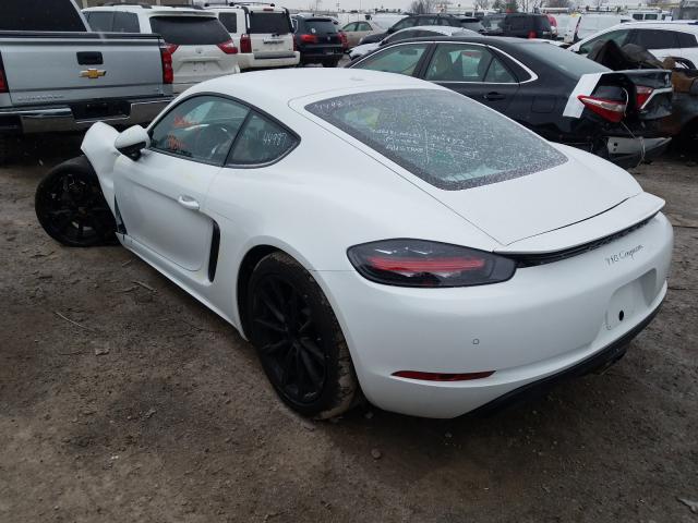 2018 PORSCHE CAYMAN WP0AA2A8XJK260235