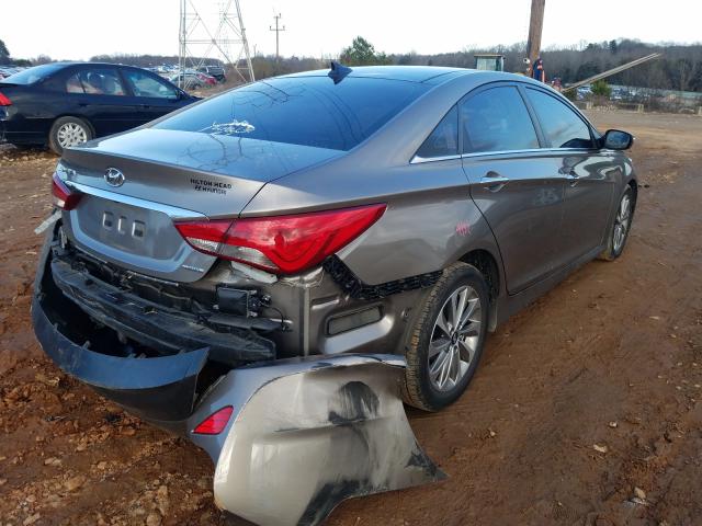 2014 HYUNDAI SONATA SE 5NPEC4AC9EH910852