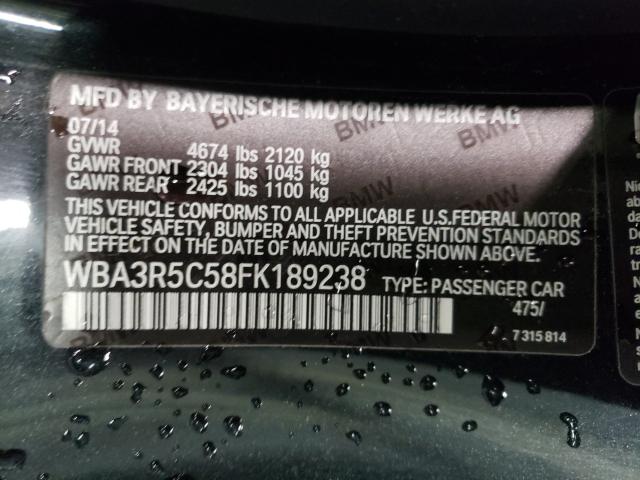 2015 BMW 435 XI WBA3R5C58FK189238