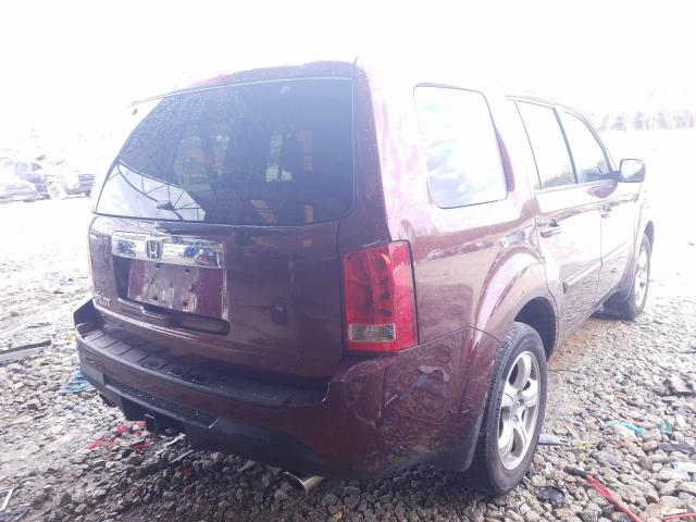 2012 HONDA PILOT EXL 5FNYF3H54CB025556