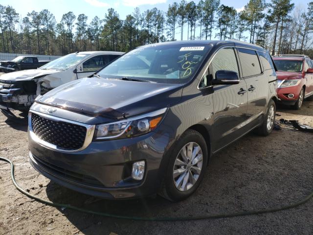 2016 KIA SEDONA EX KNDMC5C1XG6173686