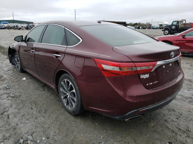 2016 TOYOTA AVALON XLE 4T1BK1EBXGU219792