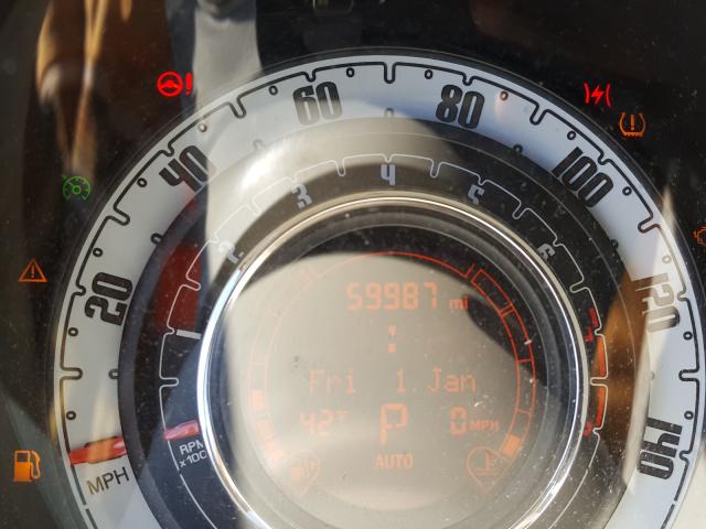 2012 FIAT 500 LOUNGE 3C3CFFER4CT109143