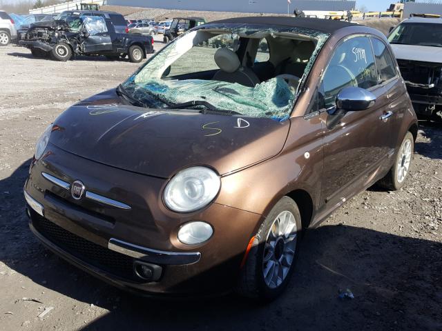 2012 FIAT 500 LOUNGE 3C3CFFER4CT109143