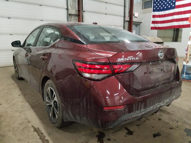 2020 NISSAN SENTRA SV 3N1AB8CV0LY235077