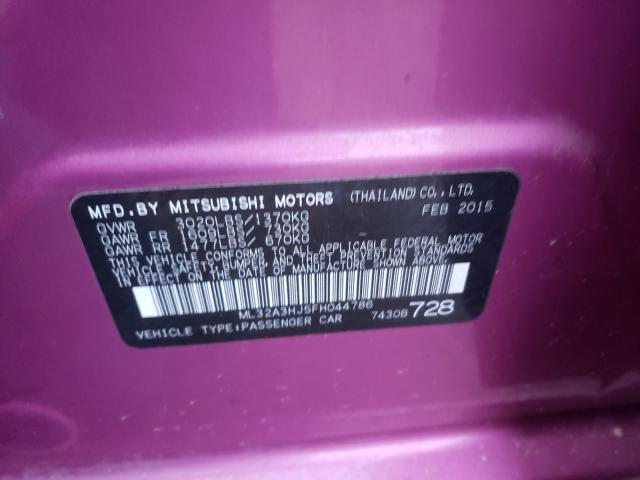 2015 MITSUBISHI MIRAGE DE ML32A3HJ5FH044786