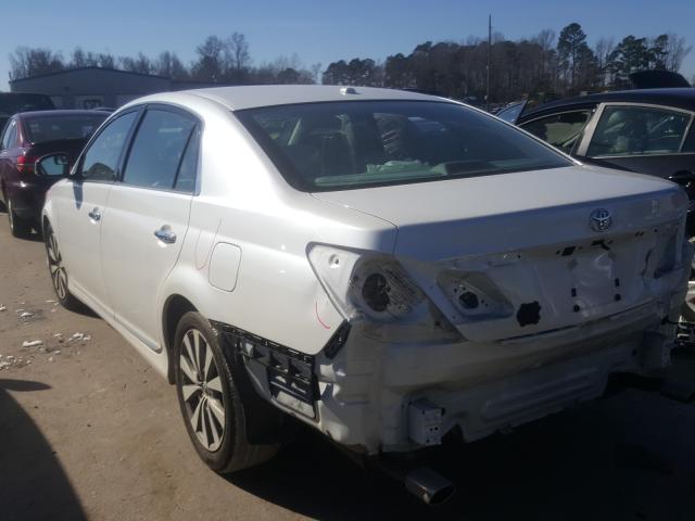 2011 TOYOTA AVALON BAS 4T1BK3DB6BU418361