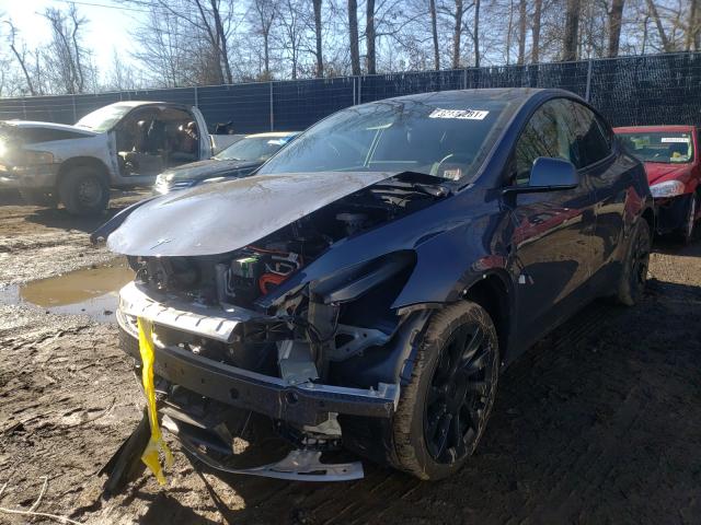 2020 TESLA MODEL Y 5YJYGDEE2LF048468