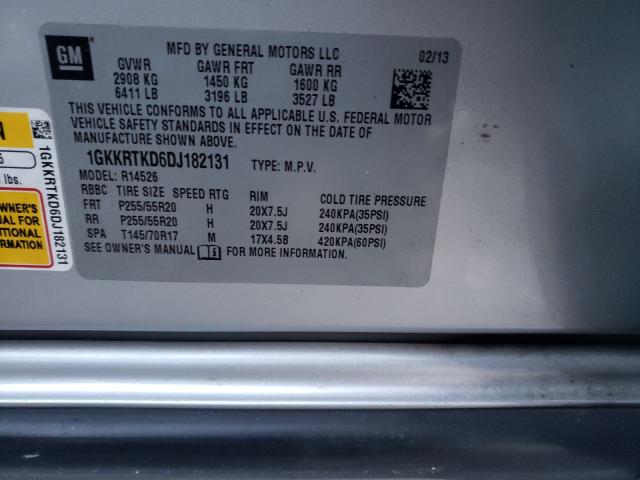 2013 GMC ACADIA DEN 1GKKRTKD6DJ182131