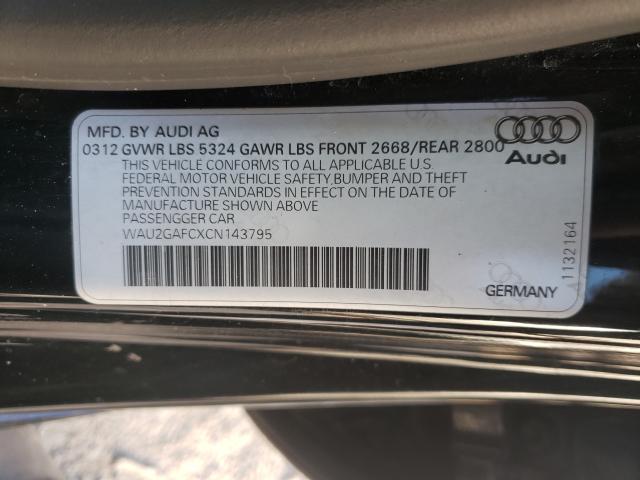 2012 AUDI A7 PRESTIG WAU2GAFCXCN143795