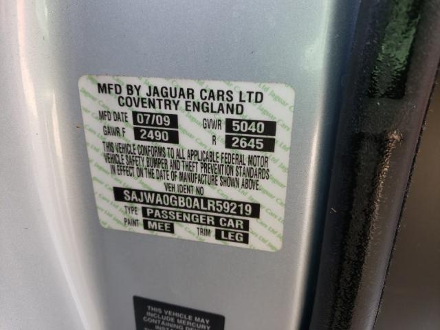 2010 JAGUAR XF PREMIUM SAJWA0GB0ALR59219