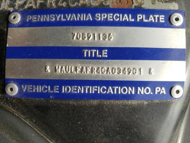 2012 AUDI A5 PREMIUM WAULFAFR4CA034901