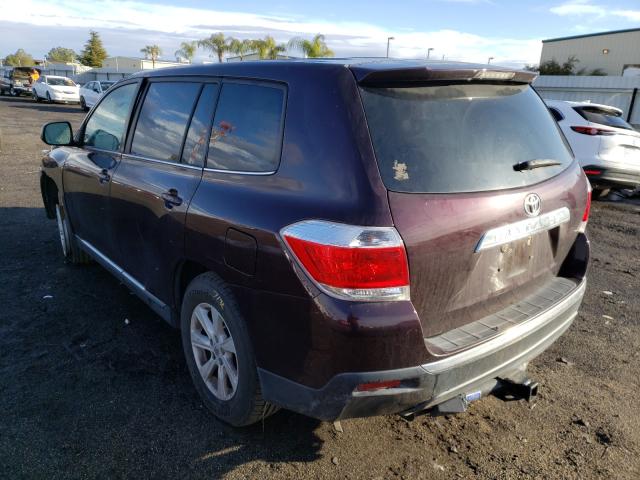 2013 TOYOTA HIGHLANDER - 5TDZA3EH1DS036769