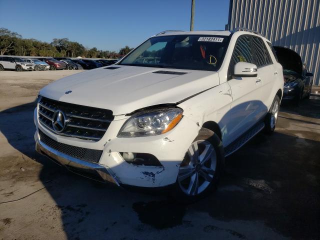2014 MERCEDES-BENZ ML 350 BLU 4JGDA2EB6EA344711