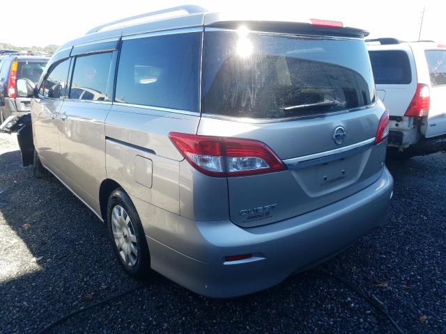 2012 NISSAN QUEST S JN8AE2KP9C9040772